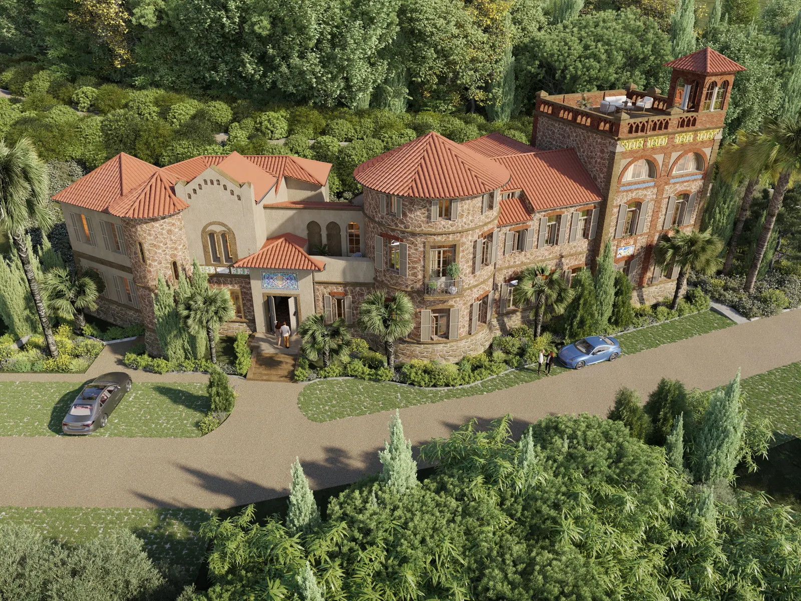 Le château Horace Vernet des Bormettes restauré, à La Londe-les-Maures